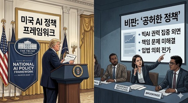 미국 정부의 AI 국가정책 프레임워크, ‘혁신 가속’에 방점… 책임·감독 체계는 ‘공백’