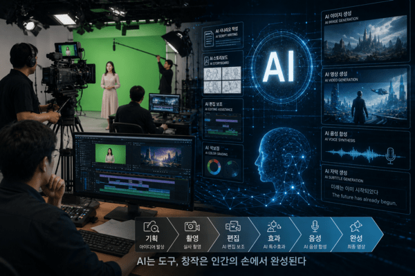 생성형 AI, 영상 제작 현장 바꿨다... 일반 공모전도 AI 부문 신설 확산